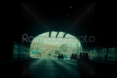 Road to the tunel 