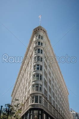 SAN FRANCISCO, USA - SEPTEMBER 04: San Francisco flat building,2