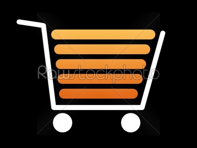 Shopping Cart White