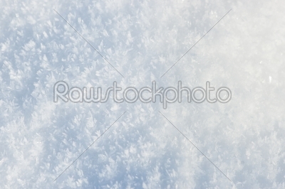 Snow background with snowflakes
