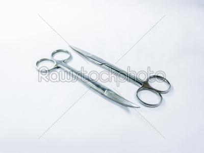 Surgical instruments in a setup