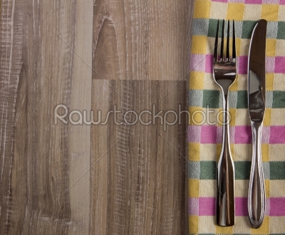 teatowel with cutlery