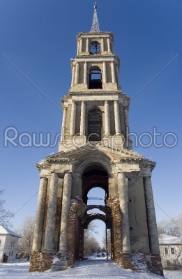 Venev. Belltower of church