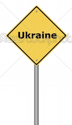 Warning Sign Ukraine
