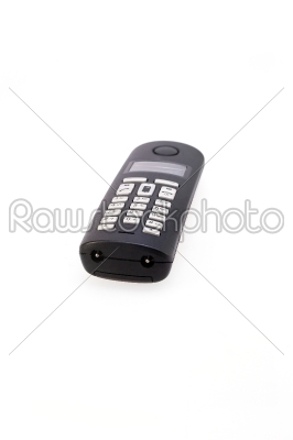 wireless phone set isolated over white
