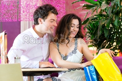 Young couple enjoying their leisure