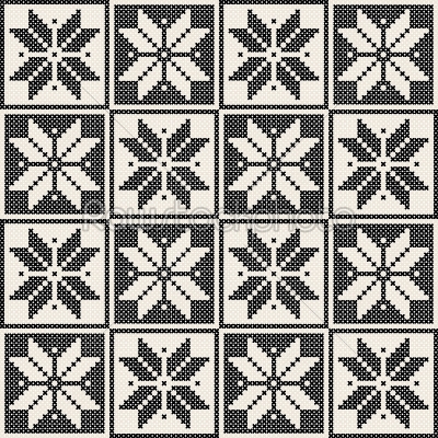 Seamless knit pattern