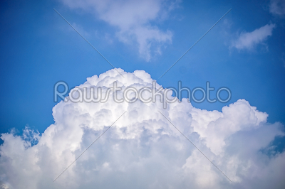 stock photo: sun glows in the laptop of cloud in a sunny midday the sun peeps-Raw Stock Photo ID: 75261